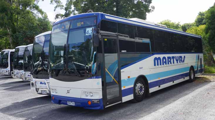 Martyrs Volvo B7R Volgren SC222 41